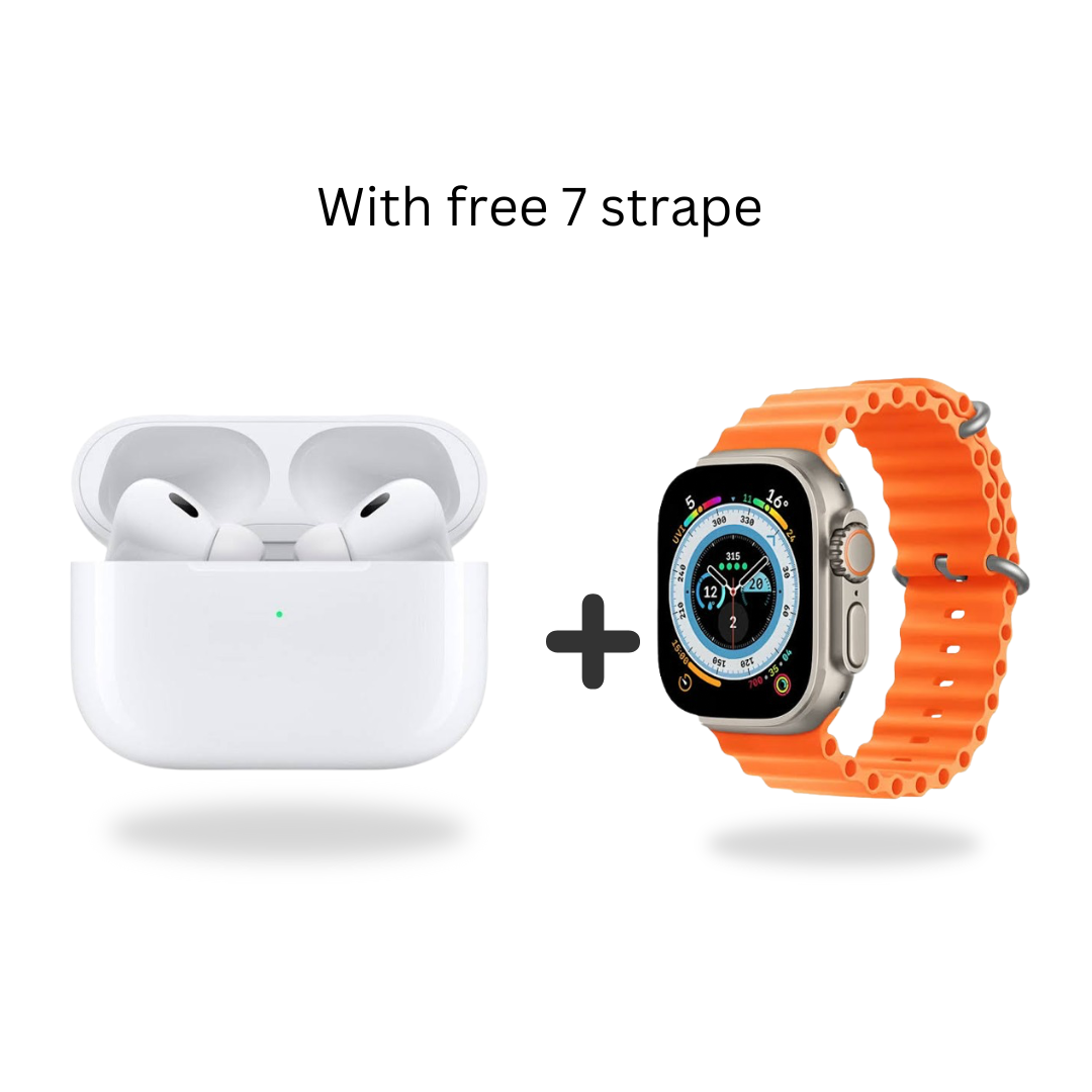 Ultra Watch (7in1)+ Earbuds pro